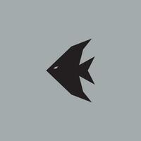 angelfish logotyp illustration vektor