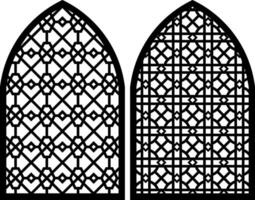 einfach Vektor Muster zum Laser- Schneiden, Dekoration, und Ornament. Metall Design, Holz Carving, Vektor