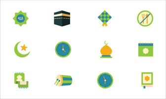 Ramadan Symbol mit eben Stil vektor