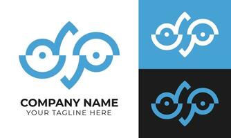 abstrakt modern minimal Geschäft Logo Design Vorlage zum Ihre Unternehmen kostenlos Vektor