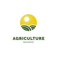 Landwirtschaft Symbol Logo Design Vorlage vektor