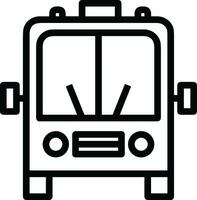 Bus Transport Symbol Symbol Vektor Bild. Illustration von das Silhouette Bus Transport Öffentlichkeit Reise Design Bild. eps 10