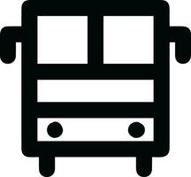 buss transport symbol ikon vektor bild. illustration av de silhuett buss transport offentlig resa design bild. eps 10