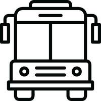 Bus Transport Symbol Symbol Vektor Bild. Illustration von das Silhouette Bus Transport Öffentlichkeit Reise Design Bild. eps 10