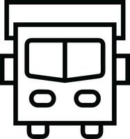 buss transport symbol ikon vektor bild. illustration av de silhuett buss transport offentlig resa design bild. eps 10