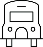 Bus Transport Symbol Symbol Vektor Bild. Illustration von das Silhouette Bus Transport Öffentlichkeit Reise Design Bild. eps 10