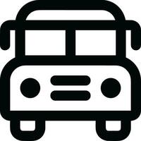 Bus Transport Symbol Symbol Vektor Bild. Illustration von das Silhouette Bus Transport Öffentlichkeit Reise Design Bild. eps 10