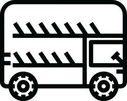 buss transport symbol ikon vektor bild. illustration av de silhuett buss transport offentlig resa design bild. eps 10