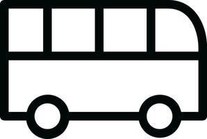 buss transport symbol ikon vektor bild. illustration av de silhuett buss transport offentlig resa design bild. eps 10