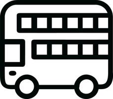 Bus Transport Symbol Symbol Vektor Bild. Illustration von das Silhouette Bus Transport Öffentlichkeit Reise Design Bild. eps 10