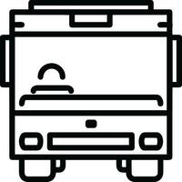 Bus Transport Symbol Symbol Vektor Bild. Illustration von das Silhouette Bus Transport Öffentlichkeit Reise Design Bild. eps 10