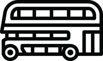 Bus Transport Symbol Symbol Vektor Bild. Illustration von das Silhouette Bus Transport Öffentlichkeit Reise Design Bild. eps 10