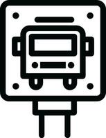 Bus Transport Symbol Symbol Vektor Bild. Illustration von das Silhouette Bus Transport Öffentlichkeit Reise Design Bild. eps 10