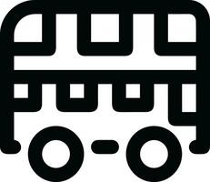 Bus Transport Symbol Symbol Vektor Bild. Illustration von das Silhouette Bus Transport Öffentlichkeit Reise Design Bild. eps 10