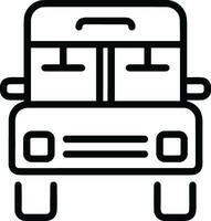 Bus Transport Symbol Symbol Vektor Bild. Illustration von das Silhouette Bus Transport Öffentlichkeit Reise Design Bild. eps 10