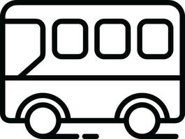 Bus Transport Symbol Symbol Vektor Bild. Illustration von das Silhouette Bus Transport Öffentlichkeit Reise Design Bild. eps 10