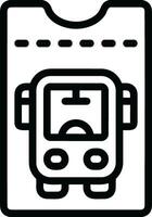 Bus Transport Symbol Symbol Vektor Bild. Illustration von das Silhouette Bus Transport Öffentlichkeit Reise Design Bild. eps 10