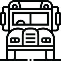 Bus Transport Symbol Symbol Vektor Bild. Illustration von das Silhouette Bus Transport Öffentlichkeit Reise Design Bild. eps 10