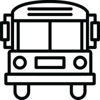 Bus Transport Symbol Symbol Vektor Bild. Illustration von das Silhouette Bus Transport Öffentlichkeit Reise Design Bild. eps 10