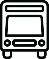 Bus Transport Symbol Symbol Vektor Bild. Illustration von das Silhouette Bus Transport Öffentlichkeit Reise Design Bild. eps 10