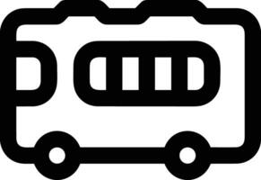 Bus Transport Symbol Symbol Vektor Bild. Illustration von das Silhouette Bus Transport Öffentlichkeit Reise Design Bild. eps 10