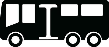 buss transport symbol ikon vektor bild. illustration av de silhuett buss transport offentlig resa design bild. eps 10