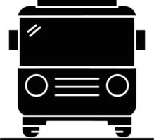 Bus Transport Symbol Symbol Vektor Bild. Illustration von das Silhouette Bus Transport Öffentlichkeit Reise Design Bild. eps 10