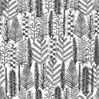 nahtloses Muster mit Weihnachtsbaum a vektor