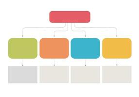 Infografik, Flussdiagramm, Arbeitsablauf, Diagramm, Organisation Diagramm, Vektor Illustration.