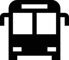 Bus Transport Symbol Symbol Vektor Bild. Illustration von das Silhouette Bus Transport Öffentlichkeit Reise Design Bild. eps 10