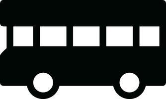 buss transport symbol ikon vektor bild. illustration av de silhuett buss transport offentlig resa design bild. eps 10