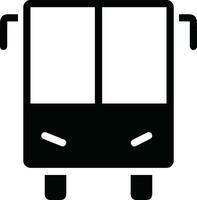 Bus Transport Symbol Symbol Vektor Bild. Illustration von das Silhouette Bus Transport Öffentlichkeit Reise Design Bild. eps 10