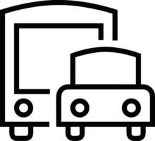 Bus Transport Symbol Symbol Vektor Bild. Illustration von das Silhouette Bus Transport Öffentlichkeit Reise Design Bild. eps 10