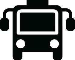 buss transport symbol ikon vektor bild. illustration av de silhuett buss transport offentlig resa design bild. eps 10