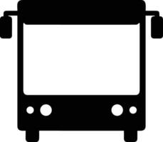 buss transport symbol ikon vektor bild. illustration av de silhuett buss transport offentlig resa design bild. eps 10