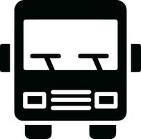 buss transport symbol ikon vektor bild. illustration av de silhuett buss transport offentlig resa design bild. eps 10