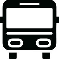 buss transport symbol ikon vektor bild. illustration av de silhuett buss transport offentlig resa design bild. eps 10