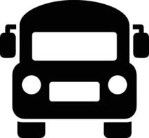 buss transport symbol ikon vektor bild. illustration av de silhuett buss transport offentlig resa design bild. eps 10