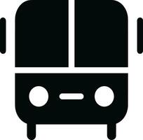 buss transport symbol ikon vektor bild. illustration av de silhuett buss transport offentlig resa design bild. eps 10