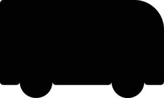 Bus Transport Symbol Symbol Vektor Bild. Illustration von das Silhouette Bus Transport Öffentlichkeit Reise Design Bild. eps 10