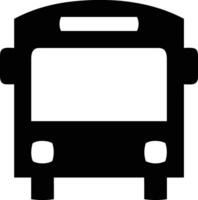 buss transport symbol ikon vektor bild. illustration av de silhuett buss transport offentlig resa design bild. eps 10