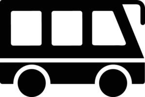 Bus Transport Symbol Symbol Vektor Bild. Illustration von das Silhouette Bus Transport Öffentlichkeit Reise Design Bild. eps 10