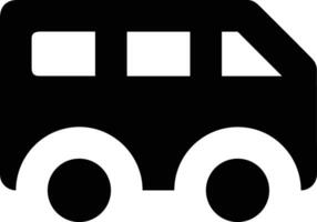 Bus Transport Symbol Symbol Vektor Bild. Illustration von das Silhouette Bus Transport Öffentlichkeit Reise Design Bild. eps 10