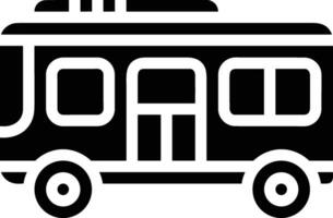 Bus Transport Symbol Symbol Vektor Bild. Illustration von das Silhouette Bus Transport Öffentlichkeit Reise Design Bild. eps 10