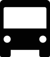 Bus Transport Symbol Symbol Vektor Bild. Illustration von das Silhouette Bus Transport Öffentlichkeit Reise Design Bild. eps 10