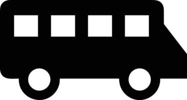 buss transport symbol ikon vektor bild. illustration av de silhuett buss transport offentlig resa design bild. eps 10