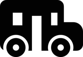 Bus Transport Symbol Symbol Vektor Bild. Illustration von das Silhouette Bus Transport Öffentlichkeit Reise Design Bild. eps 10