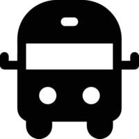 Bus Transport Symbol Symbol Vektor Bild. Illustration von das Silhouette Bus Transport Öffentlichkeit Reise Design Bild. eps 10