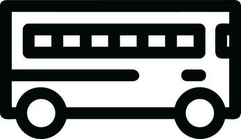 Bus Transport Symbol Symbol Vektor Bild. Illustration von das Silhouette Bus Transport Öffentlichkeit Reise Design Bild. eps 10