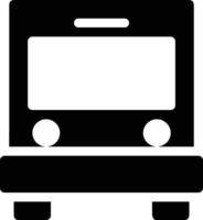 buss transport symbol ikon vektor bild. illustration av de silhuett buss transport offentlig resa design bild. eps 10